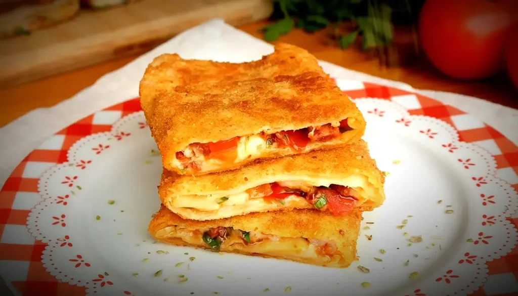Pizza Malzemeli Börek Tarifi