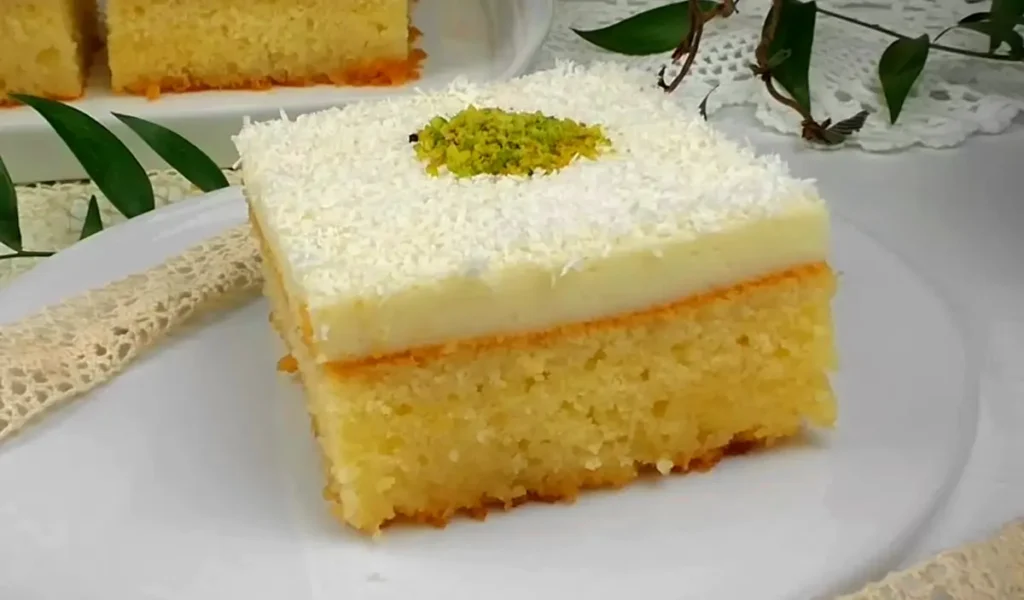 Muhallebi Kremalı Revani Tarifi