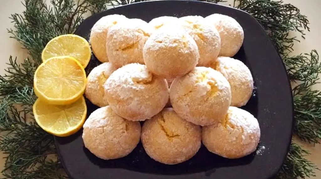 Limonlu Kurabiye Tarifi