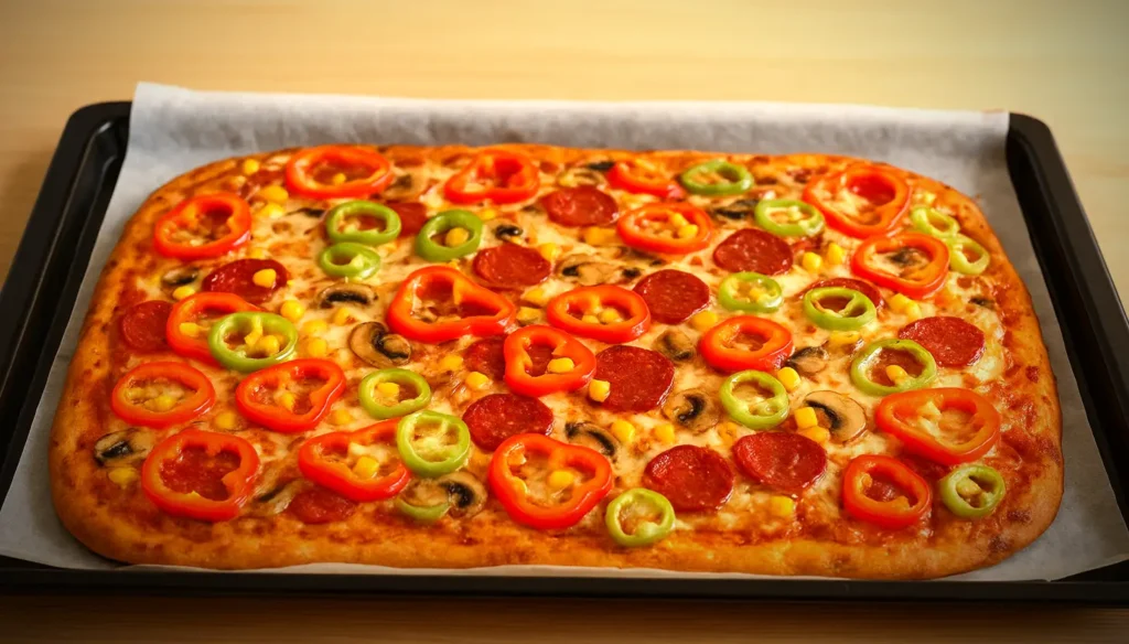 Ekmek Hamurundan Kolay Pizza Tarifi