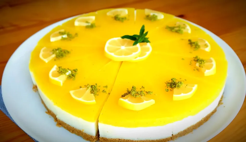 Limon Soslu Bisküvi Pastası Tarifi