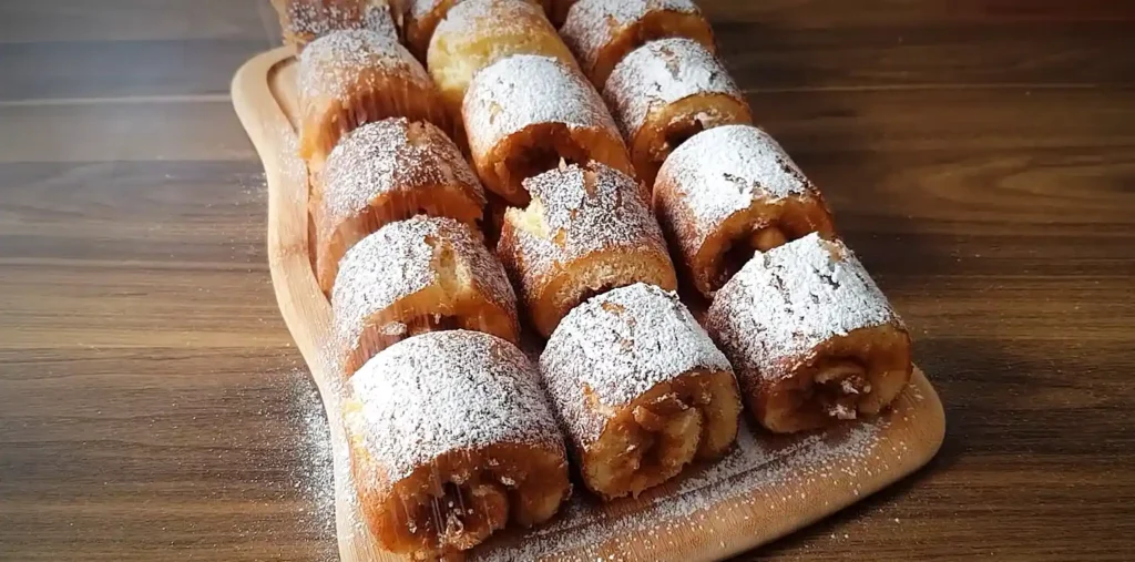 Porsiyonluk Elmalı Rulo Pasta Tarifi