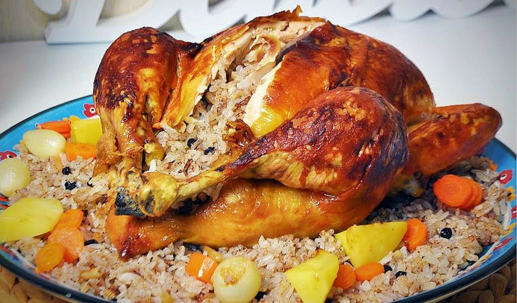 İç Pilavlı Tavuk Dolma Tarifi