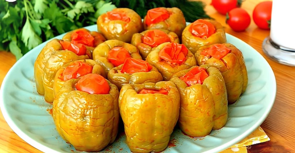 Zeytinyağlı Biber Dolması Tarifi
