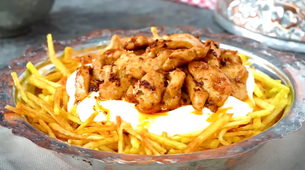 Tavuklu Çökertme Kebabı Tarifi