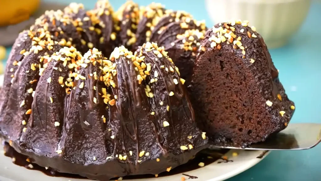 Kek Kalıbında Kakaolu Islak Kek Tarifi